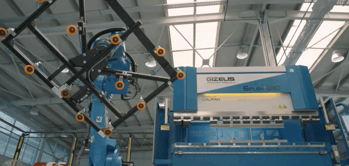Solar Collector Assembly Line - Gizelis Robotics Solar Collector Assembly Line - Gizelis Robotics